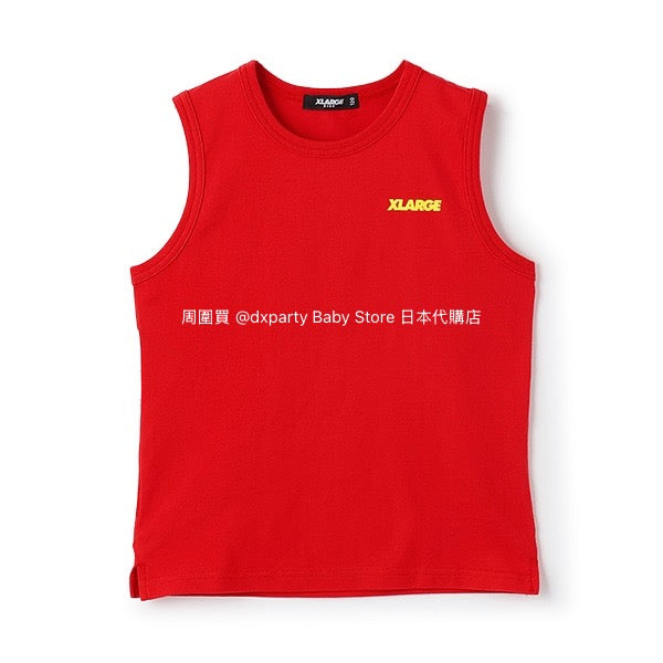 Japanese XLARGE KIDS Printed Vest 80-140cm Boys Summer TOPS