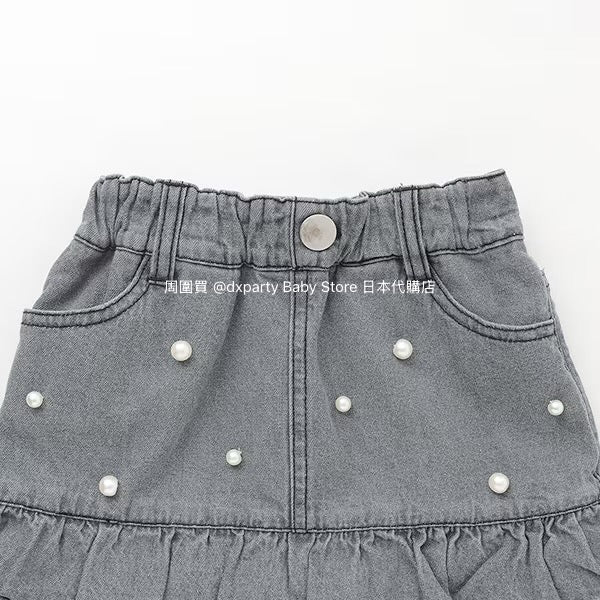 Japanese children's clothing pe#main lace short skirt 80-130cm girls summer SKIRTS