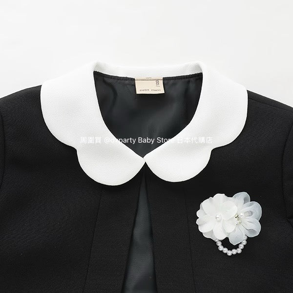 Japanese children's clothing pe#main dress two-piece suit 110-130cm girls summer dress outerwear interview / banquet / performance