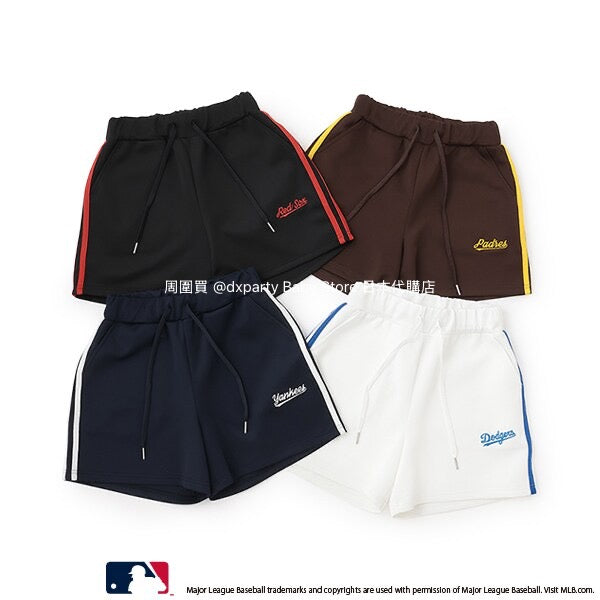 Lovetoxic x MLB Sports Shorts (140-170cm) for Girls (Summer)