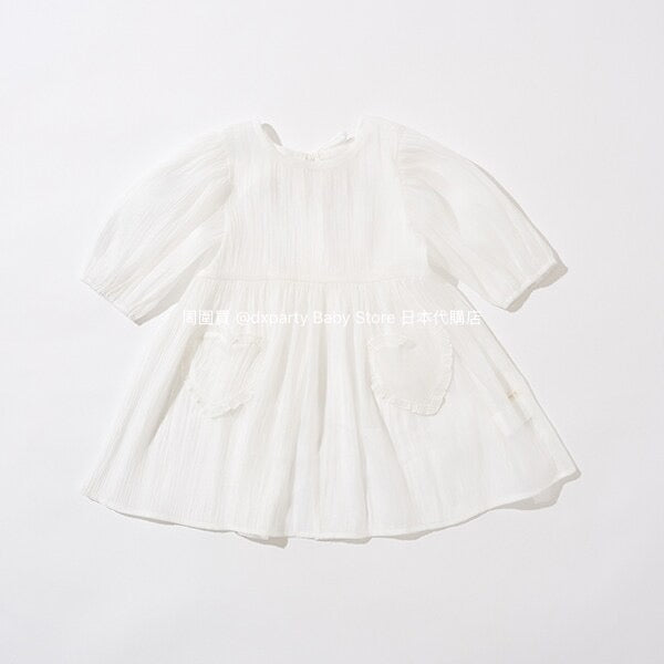 Japanese children's clothing Ly# mine 2Way two-piece sheer jacket 100-150cm girls summer outerwear
