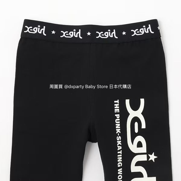 X-girl Stages Luminous Logo Tights (80-140cm) for Girls (Summer)