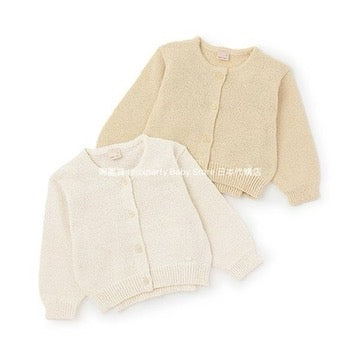 Japanese children's clothing pe#main knitted suspender jacket two-piece set 80-130cm girls summer outerwear tops