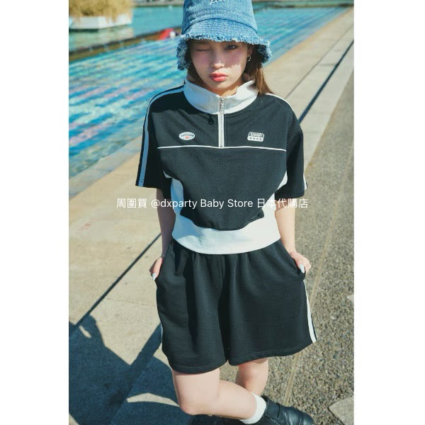 Lovetoxic Japan Kidswear Quick-Drying Sporty 2-Piece Set (140-170cm) Girls Summer TOPS PANTS