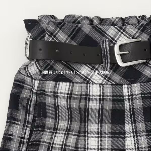 Lovetoxic Checkered Skirt (140-160cm) for Girls (Summer)
