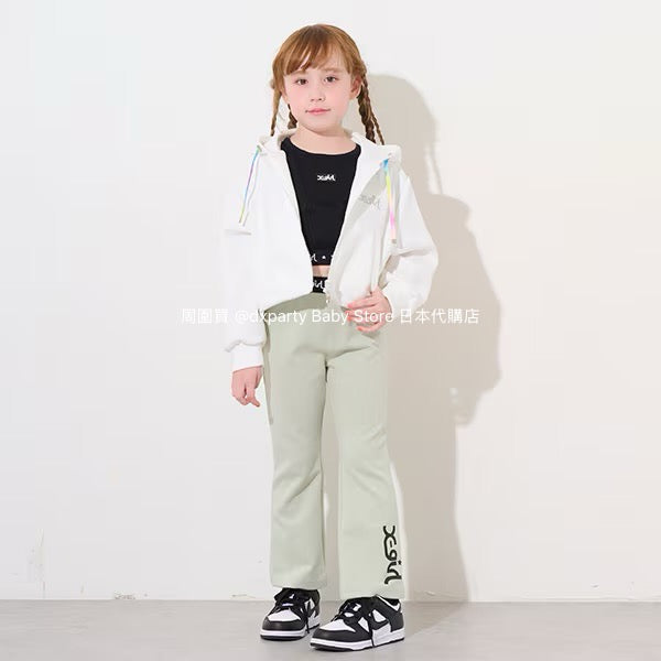 Japanese children's clothing X-girl Stages flared pants 80-140cm girls summer PANTS