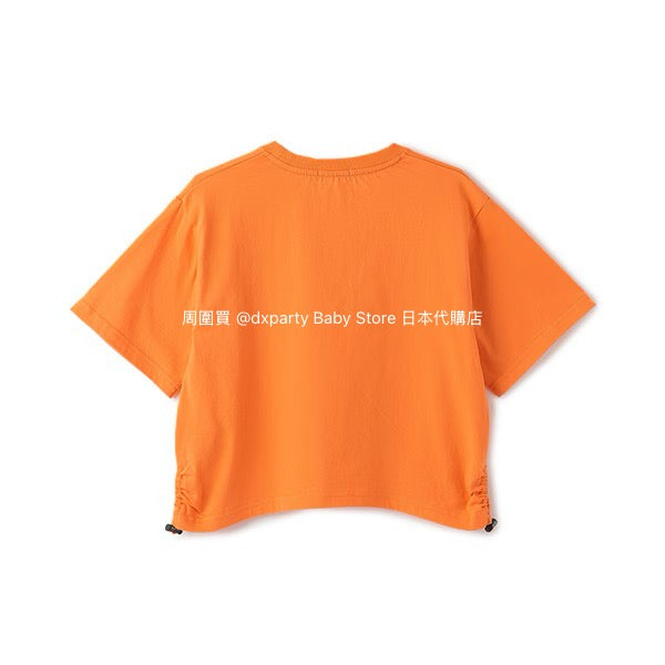 Japanese children's clothing X-girl Stages painted logo top 80-140cm girls summer TOPS