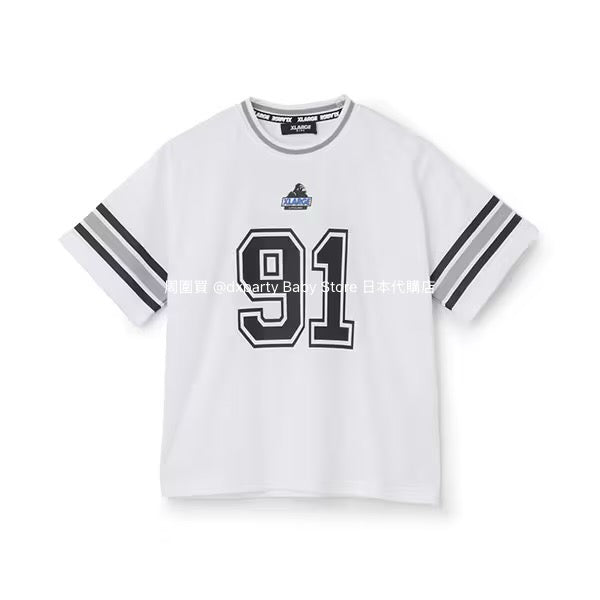 Japanese XLARGE KIDS number printed tops 90-140cm boys' summer TOPS