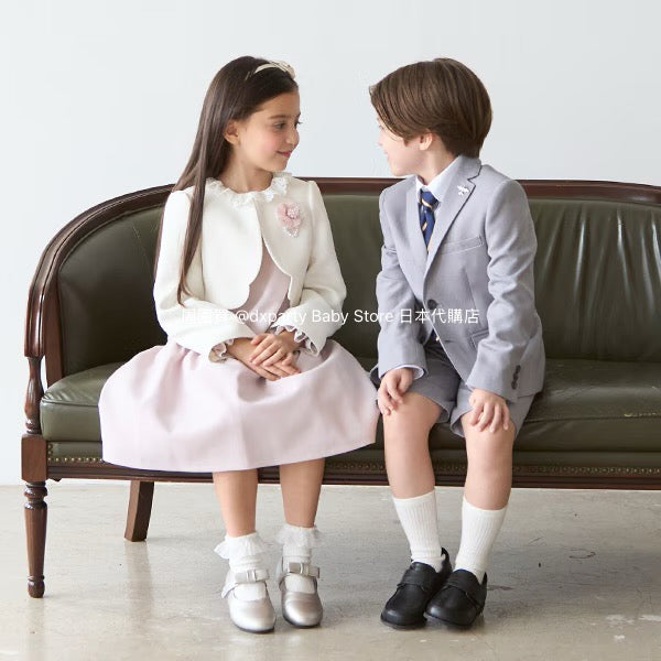 Japanese children's clothing pe#main dress two-piece suit 110-130cm girls summer dress outerwear interview / banquet / performance