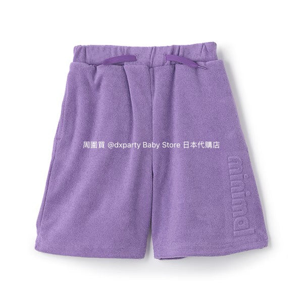 Japanese children's clothing mini#ML embossed shorts 90-140cm boys/girls summer PANTS