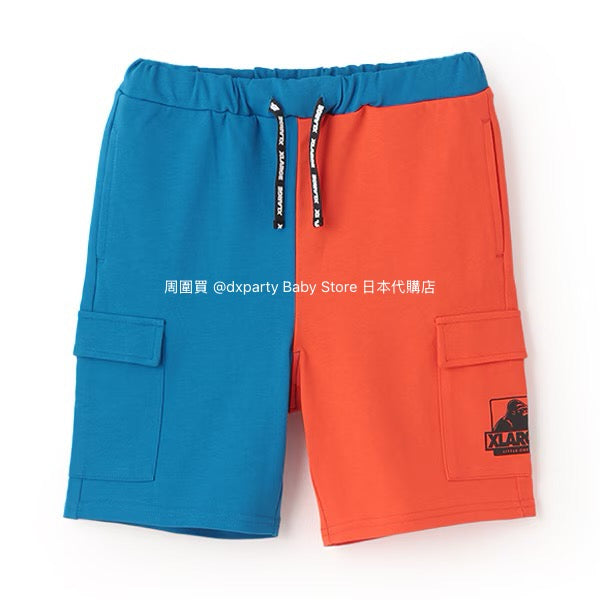 Japanese XLARGE KIDS Work Shorts 80-140cm Boys Summer PANTS