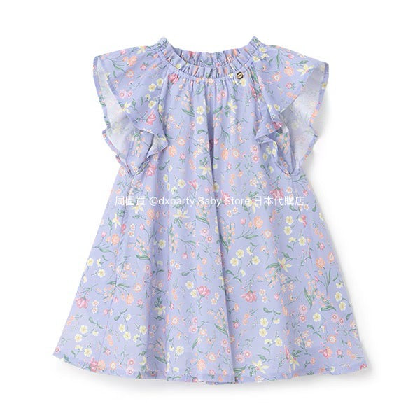 Japanese children's clothing pe#main dress 80-130cm girls summer dresses