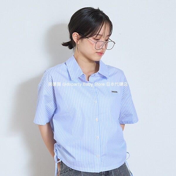 Lovetoxic Japanese children's clothing casual shirt 130-170cm girls summer TOPS