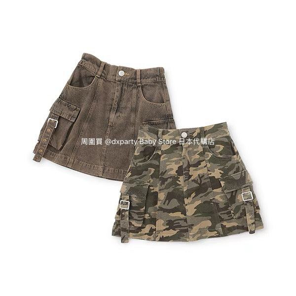 Lovetoxic Japanese Children's Clothing Work Skirt 140-170cm Girls Summer SKIRTS
