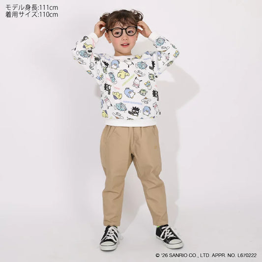 日本童裝 BDL x Sanrio 印花衛衣 80-130cm 男童款/女童款 冬季 TOPS