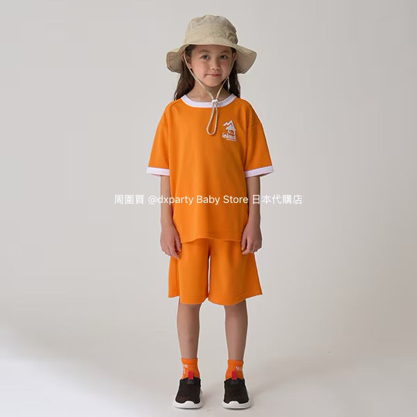 Japanese Kidswear mini#ML Quick-Dry Series Contact Cooling Two-Piece Sports Set (90-140cm) Boys'/Girls' Summer TOPS PANTS