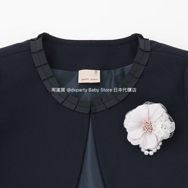 Japanese children's clothing pe#main dress two-piece suit 110-130cm girls summer dress outerwear interview / banquet / performance