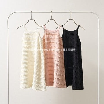 Japanese children's clothing Ly# mine lace camisole dress 100-150cm girls summer dresses
