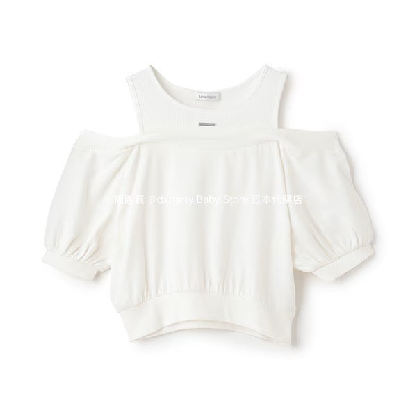 Lovetoxic Off-the-shoulder Top (130-160cm) for Girls (Summer)