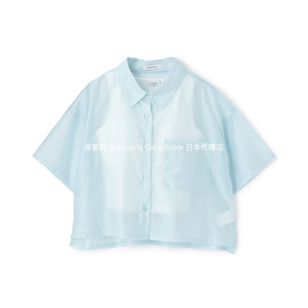 Lovetoxic Japanese children's clothing contact cold thin short shirt and vest two-piece set 140-160cm girls summer TOPS