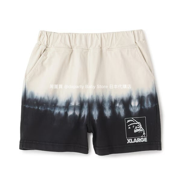 XLARGE KIDS Japanese children's clothing gradient tie-dye shorts 80-140cm boys' summer PANTS