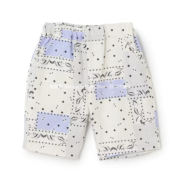 Japanese children's clothing pe#main casual shorts 80-130cm boys' summer PANTS