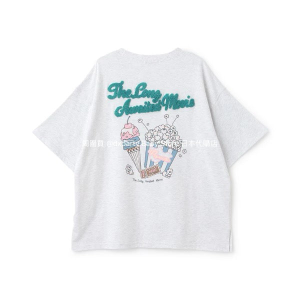 Lovetoxic Popcorn Print Top (140-160cm) for Girls (Summer)