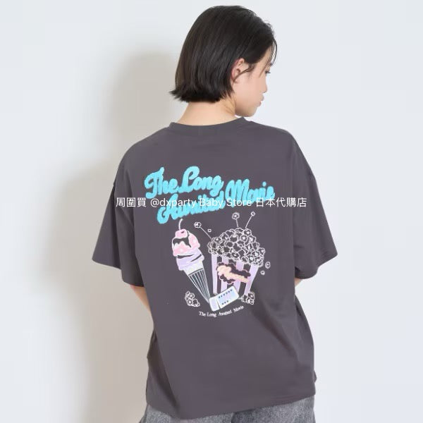 Lovetoxic Popcorn Print Top (140-160cm) for Girls (Summer)