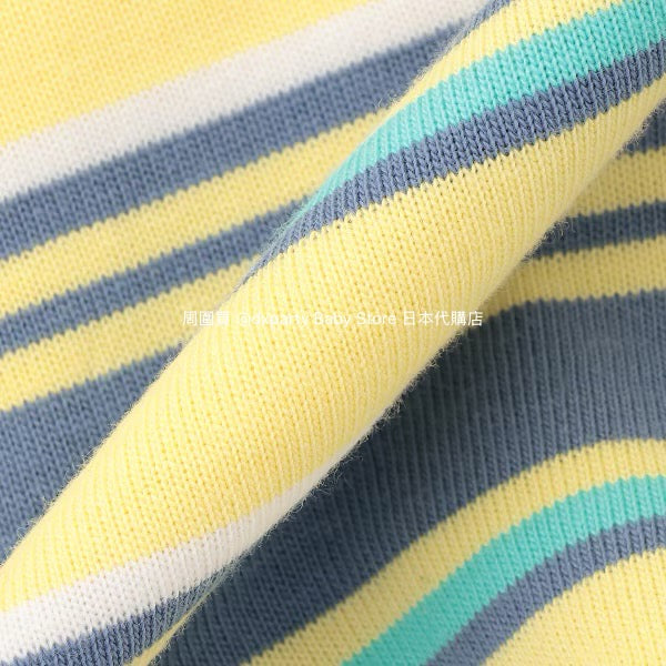Japanese children's clothing mini#ML striped top 90-140cm boys/girls summer TOPS