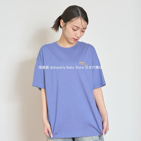 Lovetoxic Japanese children's clothing back print top 140-170cm girls summer TOPS