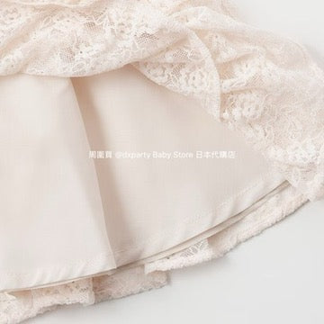 Japanese children's clothing pe#main lace short skirt 80-130cm girls summer SKIRTS