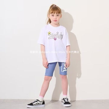 X-girl Stages Luminous Logo Tights (80-140cm) for Girls (Summer)