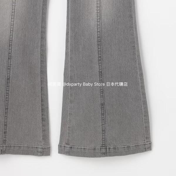 Lovetoxic Japanese children's clothing contact cold flared jeans 140-170cm girls summer PANTS