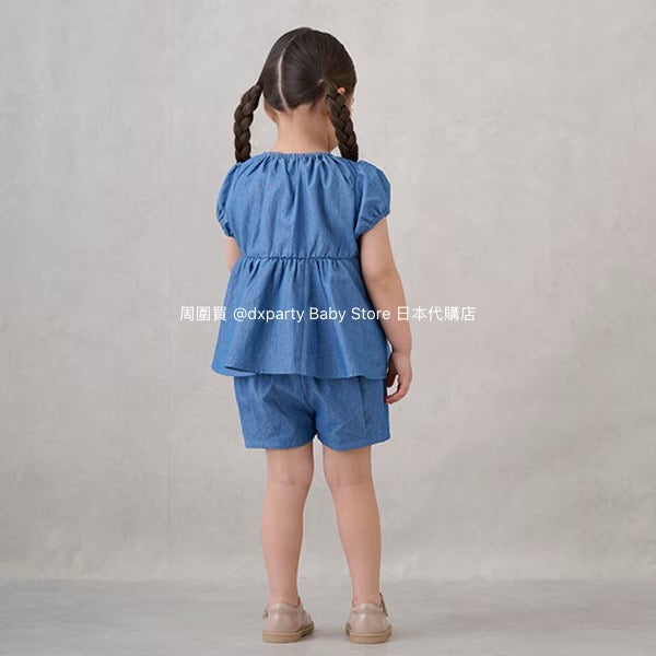 Japanese children's clothing pe#main Strawberry embroidered bloomers 80-130cm girls' summer PANTS