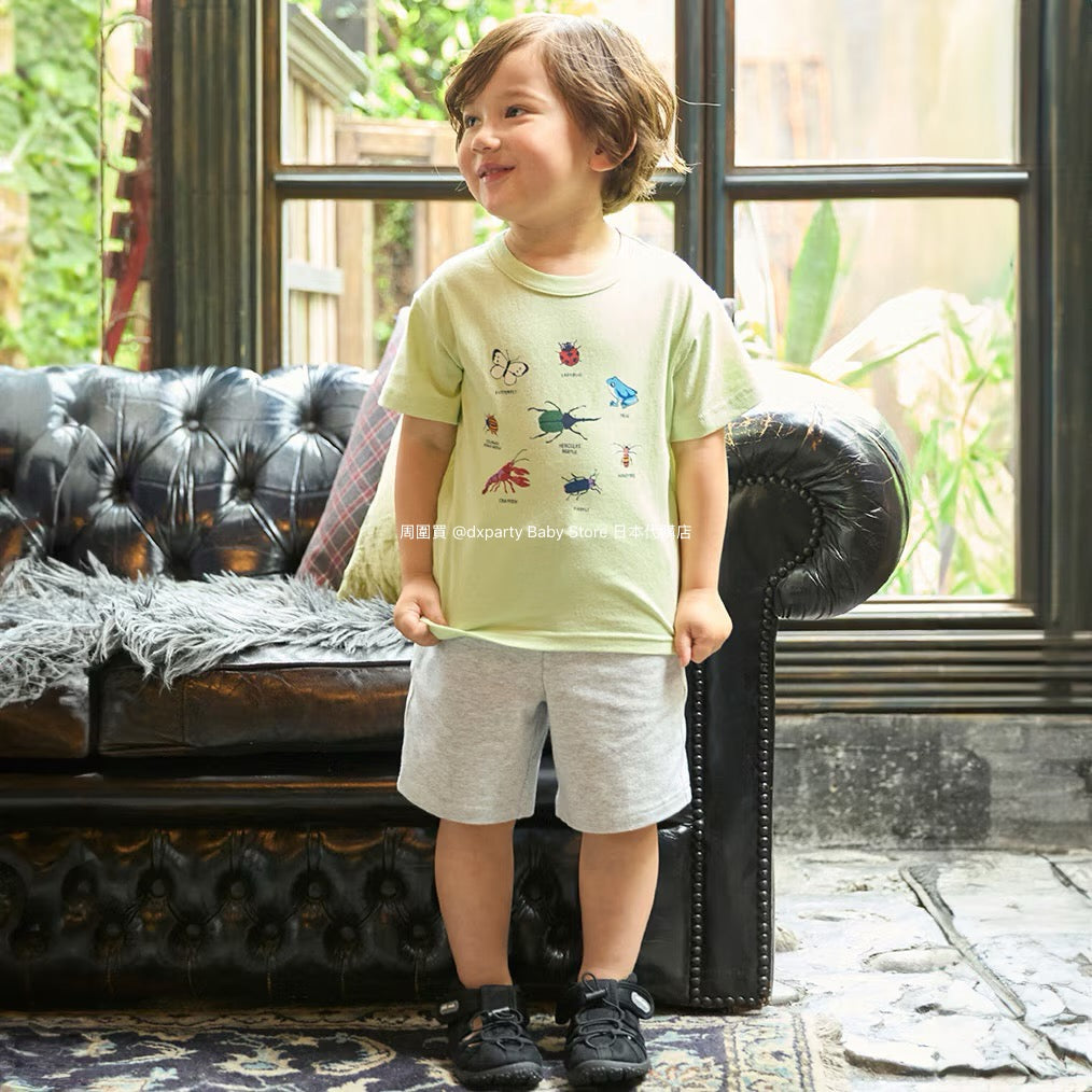Japanese children's clothing pe#main casual shorts 80-130cm boys' summer PANTS