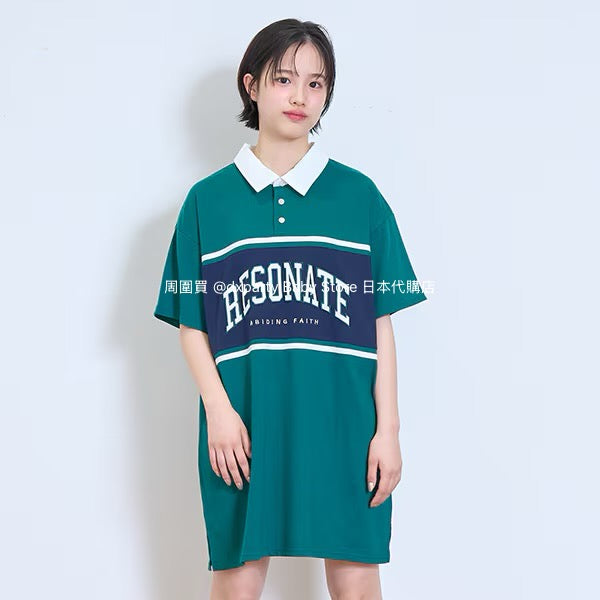 Lovetoxic Quick-Drying Rugby Polo Dress (140-170cm) for Girls (Summer Dress)