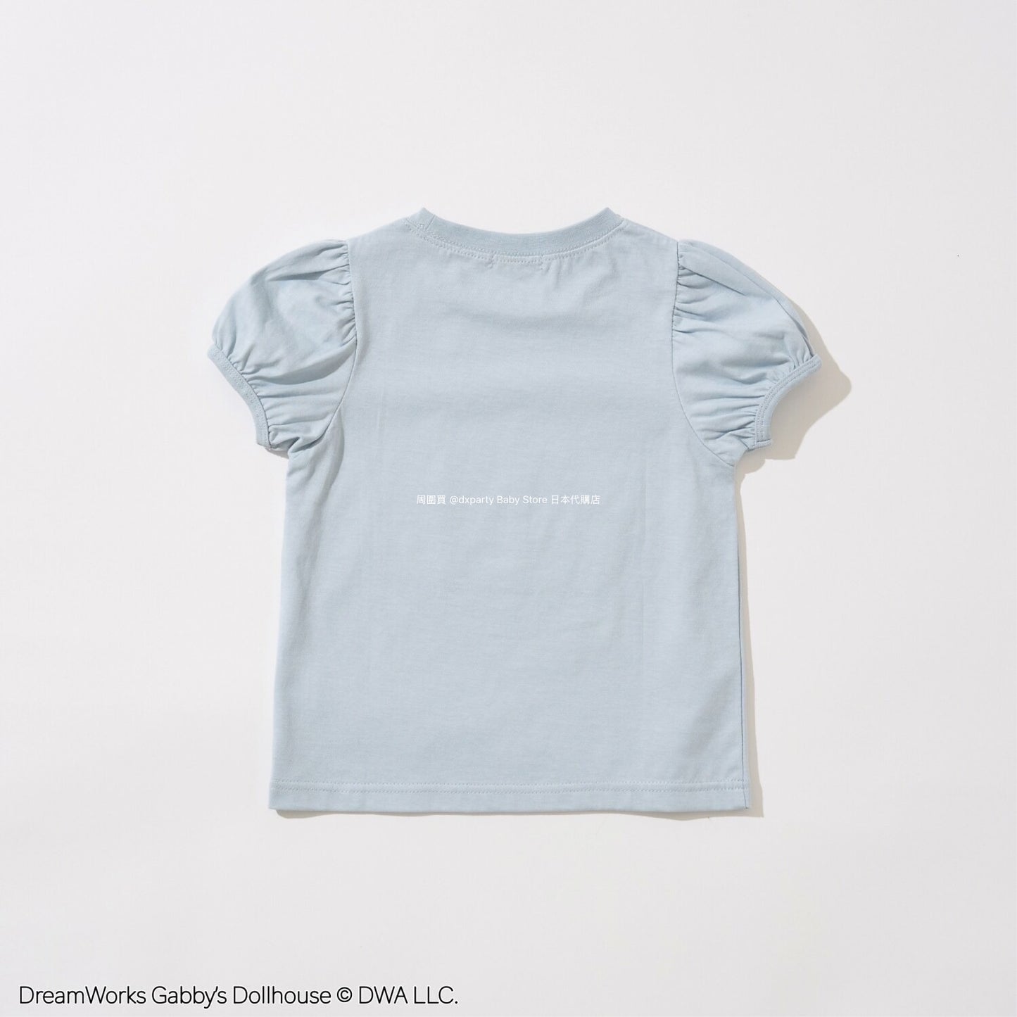 Japanese children's clothing Ly# mine x GABBY'S DOLLHOUSE printed top 100-130cm girls summer TOPS