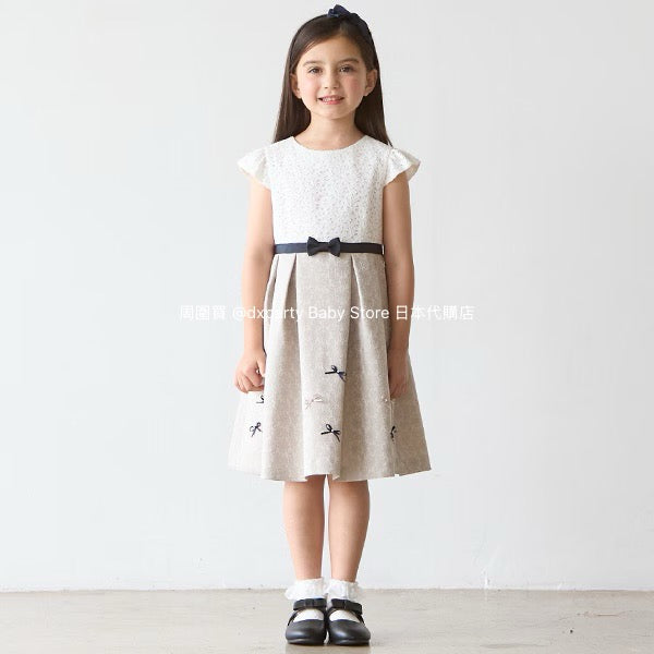Japanese children's clothing pe#main dress two-piece suit 110-130cm girls summer dress outerwear interview / banquet / performance
