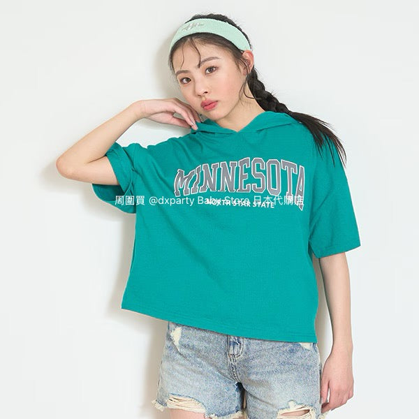 Lovetoxic Japanese Kidswear Cold Contact Casual Two-Piece Set (140-160cm) Girls Summer TOPS PANTS