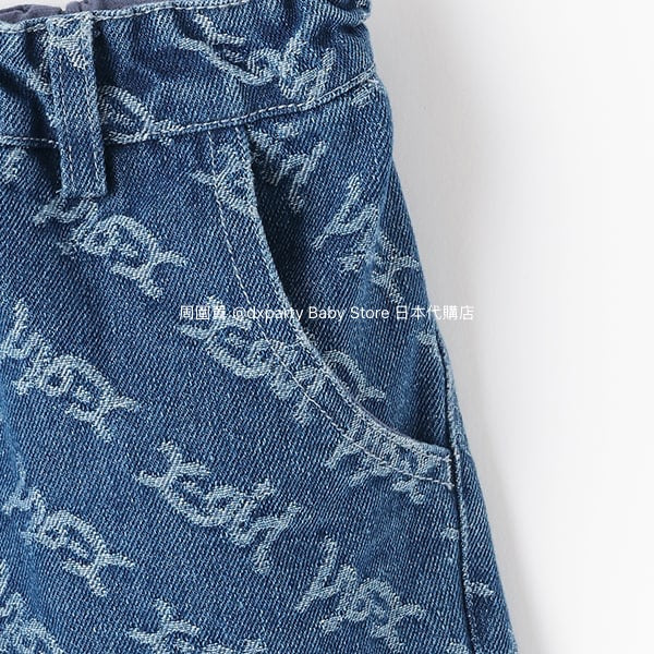Japanese children's clothing X-girl Stages tassel denim shorts 90-140cm girls summer PANTS