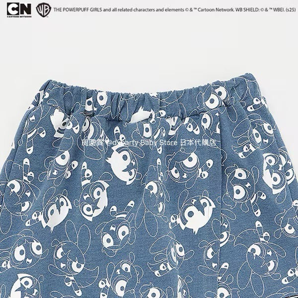 Japanese children's clothing X-girl Stages x Flying Girls printed skirt pants 90-140cm girls summer PANTS