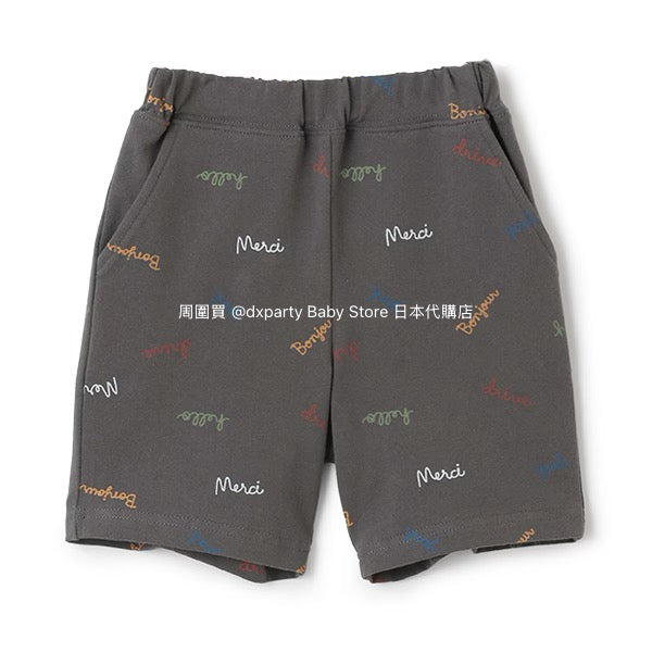 Japanese children's clothing pe#main casual shorts 80-130cm boys' summer PANTS