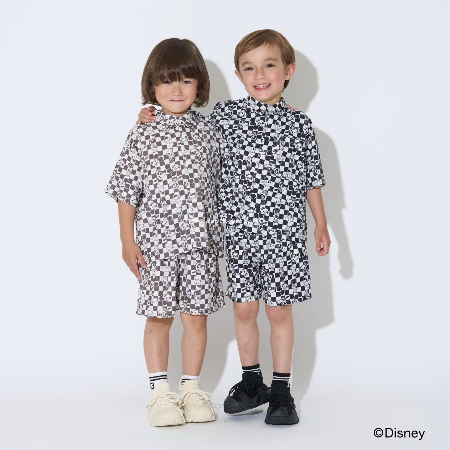 Japanese children's clothing b・R# x Diseny full-print shorts 100-150cm boys'/girls' summer PANTS