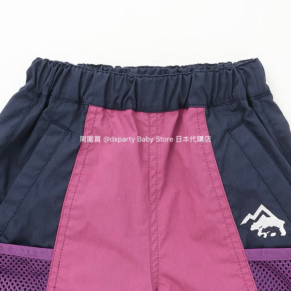 Japanese children's clothing mini#ML waterproof series sports shorts 90-140cm boys'/girls' summer PANTS