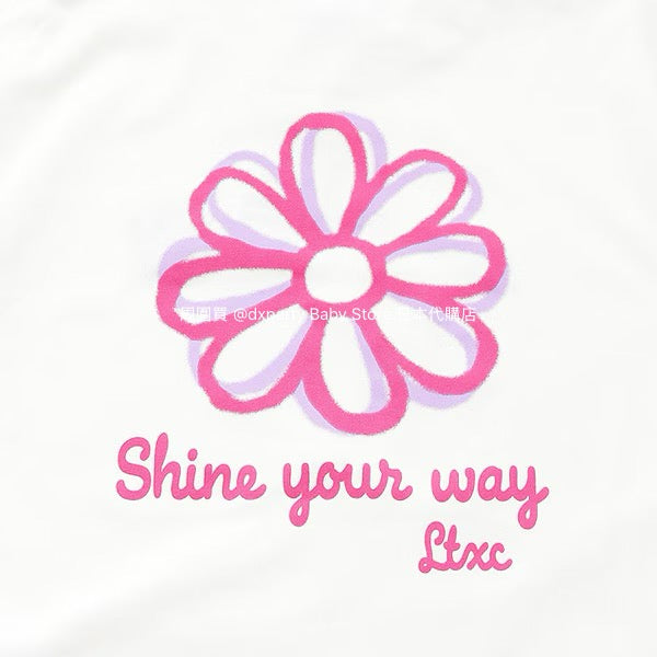 Lovetoxic Japanese children's clothing quick-drying embroidered top 140-170cm girls summer TOPS