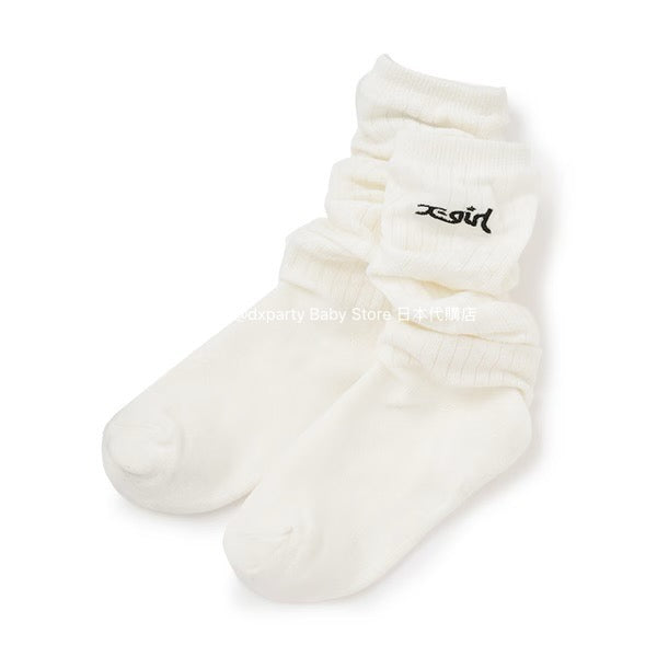 X-girl Stages socks (1 pair, 13-21cm) shipped directly from Japan