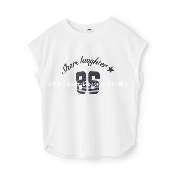 Lovetoxic Japanese children's clothing contact cold print vest 140-170cm girls summer TOPS