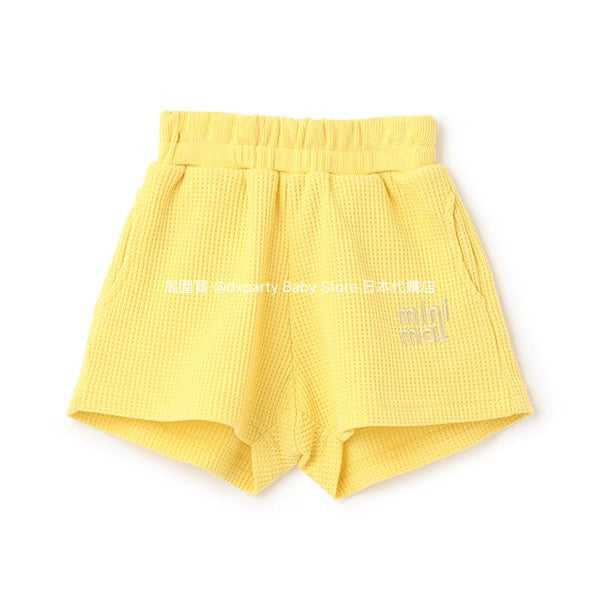 Japanese children's clothing mini#ML waffle shorts 90-140cm boys/girls summer PANTS