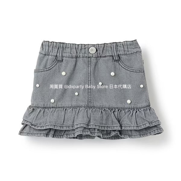 Japanese children's clothing pe#main lace short skirt 80-130cm girls summer SKIRTS