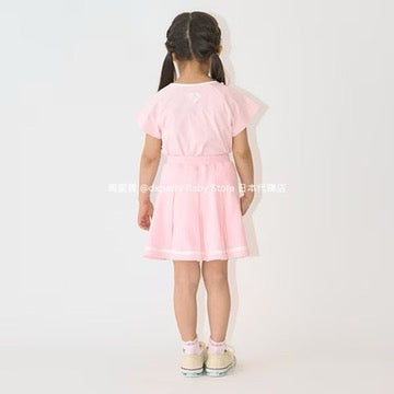 Japanese children's clothing Ly# mine bow top 100-150cm girls summer TOPS